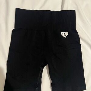 Women's Black Athletic Shorts